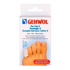 Гель-колпачки мини Gehwol Comfort Toe Cap G Mini (Zehenkappe G Mini) для пальцев ног 2 шт.