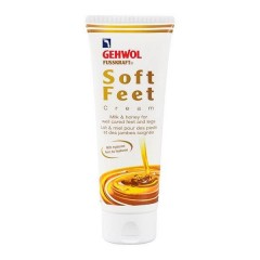 Шелковый крем "Молоко и мед" Gehwol Fusskraft Soft Feet Cream для ежедневного ухода за сухой и чувствительной кожей ног и стоп 125 мл.