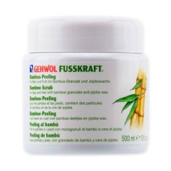 Пилинг "Бамбук и жожоба" Gehwol Fusskraft Soft Feet Peeling для грубой кожи ног 500 мл.