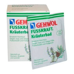 Травяная ванна Gehwol Fusskraft Herbal Bath для ног 10 шт. по 20 гр.