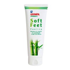 Пилинг "Бамбук и жожоба" Gehwol Fusskraft Soft Feet Peeling для грубой кожи ног 125 мл.