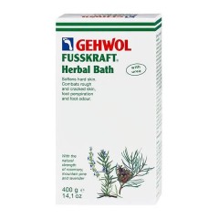 Травяная ванна Gehwol Fusskraft Herbal Bath для ног 400 гр.