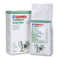Травяная ванна Gehwol Fusskraft Herbal Bath для ног 400 гр.