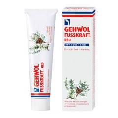 Красный бальзам Gehwol Fusskraft Red для сухой кожи ног 75 мл.