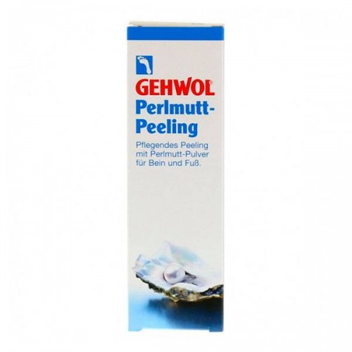 Жемчужный пилинг Gehwol Med Perlmutt Peeling  (Gehwol Mother-of-Pearl scrub) для ног 125 мл.