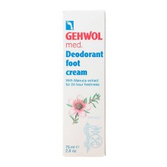 Крем-дезодорант Gehwol Med Deodorant Foot Cream для устранения запаха ног 75 мл.