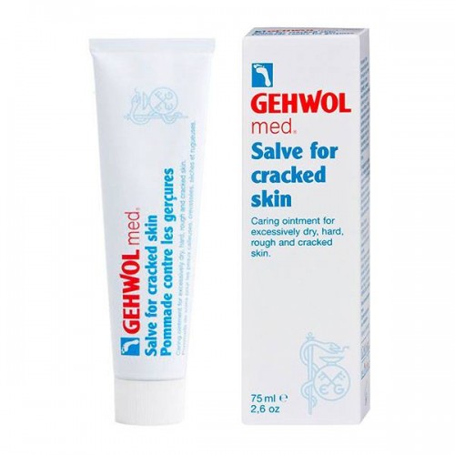Мазь от трещин Gehwol Med Salve For Cracked Skin для грубой кожи ног 75 мл.