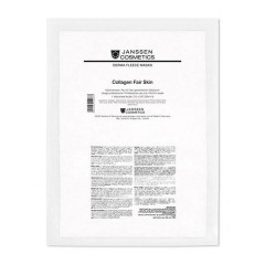 Осветляющий коллаген Janssen Cosmetics Derma Fleece Masks Collagen Fair Skin (белый лист) для ухода за лицом 1 шт.