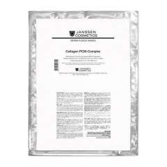 Высокоэффективный коллаген с РСМ-комплексом Janssen Cosmetics Derma Fleece Masks Collagen Fleece Mask PCM-Complex для ухода за лицом 1 шт.