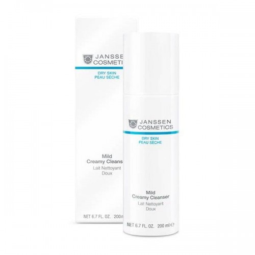 Очищающая эмульсия  Janssen Cosmetics Dry Skin Mild Creamy Cleanser для любого типа кожи 200 мл.