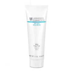Мягкий скраб с гранулами жожоба Janssen Cosmetics Dry Skin Mild Face Rub для всех типов кожи 50 мл.