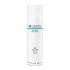 Мягкий скраб с гранулами жожоба Janssen Cosmetics Dry Skin Mild Face Rub для всех типов кожи 200 мл.