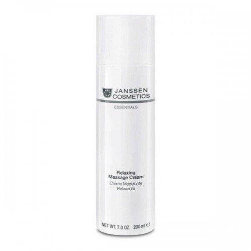 Релаксирующий массажный крем Janssen Cosmetics Dry Skin Relaxing Massage Cream для лица 200 мл.