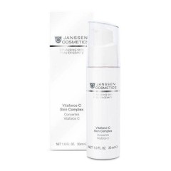 Регенерирующий концентрат Janssen Cosmetics Demanding Skin Vitaforce C Skin Complex с витамином C для лица 30 мл.