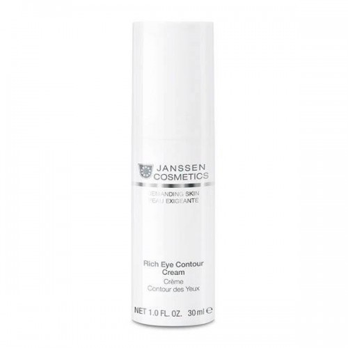 Питательный крем для кожи вокруг глаз Janssen Cosmetics Demanding Skin Rich Eye Contour Cream для зрелой и/или сухой кожи лица 30 мл.