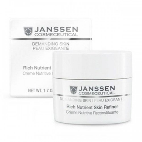 Обогащенный дневной питательный крем (SPF 15) Janssen Cosmetics Demanding Skin Rich Nutrient Skin Refiner для лица 50 мл.
