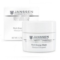 Энергонасыщающая регенерирующая маска Janssen Cosmetics Demanding Skin Rich Energy Mask для возрастной кожи лица 50 мл.