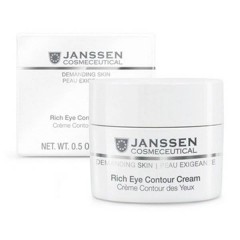 Питательный крем  Janssen Cosmetics Demanding Skin Rich Eye Contour Cream для кожи вокруг глаз 15 мл.