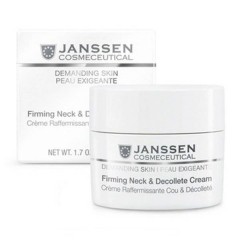 Укрепляющий крем  Janssen Cosmetics Demanding Skin Firming Face, Neck & Decollete Cream для кожи лица, шеи и декольте 50 мл.