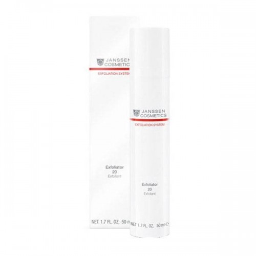 Гель-пилинг 20% Janssen Cosmetics Exfoliation System Exfoliator для всех типов кожи лица 50 мл.