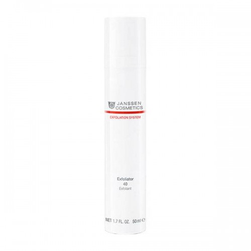 Гель-пилинг 40% Janssen Cosmetics Exfoliation System Exfoliator для всех типов кожи лица 50 мл.
