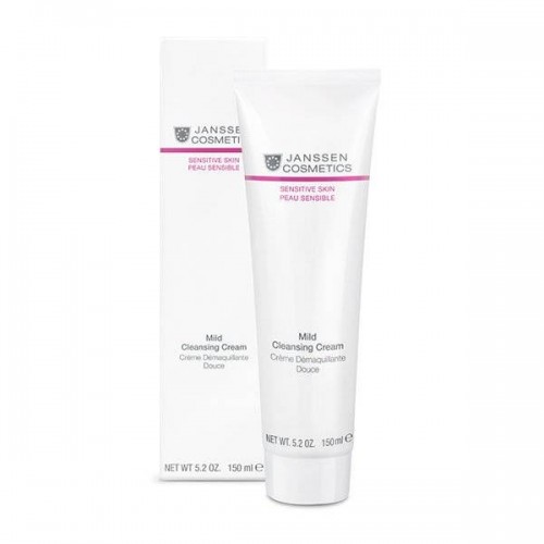 Деликатный очищающий крем Janssen Cosmetics Sensitive Skin Mild Cleansing Cream для кожи лица 150 мл.
