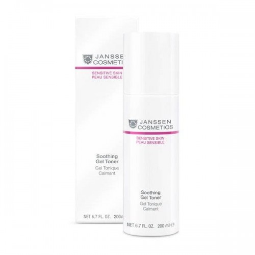 Успокаивающий тоник Janssen Cosmetics Sensitive Skin Soothing Gel Toner для чувствительной кожи 200 мл.