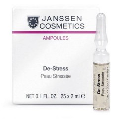 Антистрессовый концентрат Janssen Cosmetics Ampoules De-Stress для чувствительной кожи 25 ампул по 2 мл.