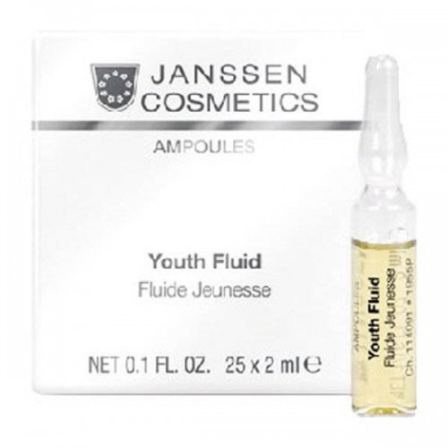 Ревитализирующая сыворотка Janssen Cosmetics Ampoules Youth Fluid для восстановления кожи 25 ампул по 2 мл.