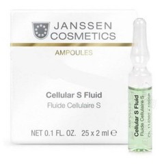 Сыворотка Janssen Cosmetics Ampoules Cellular S Fluid для клеточного обновления кожи 25 ампул по 2 мл.