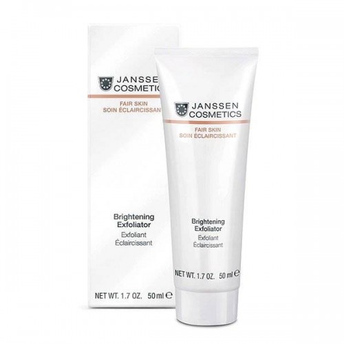 Пилинг-крем Janssen Cosmetics Fair Skin Brightening Exfoliator для выравнивания цвета лица 50 мл.