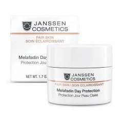 Осветляющий дневной крем SPF 20 Janssen Cosmetics Fair Skin Melafadin Day Protection для кожи с повышенной пигментацией 50 мл.