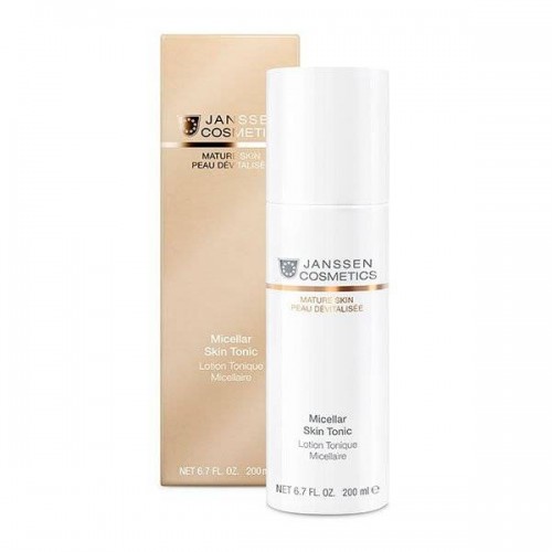 Мицеллярный тоник с гиалуроновой кислотой Janssen Cosmetics Mature Skin Micellar Skin Tonic для возрастной кожи лица 200 мл.