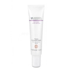 Себорегулирующий Бальзам-консиллер Janssen Cosmetics Oily Skin Tinted Corrective Balm Medium с тонирующим эффектом 15 мл.