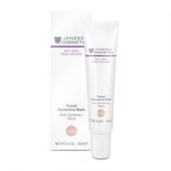 Себорегулирующий Бальзам-консиллер Janssen Cosmetics Oily Skin Tinted Corrective Balm Medium с тонирующим эффектом 15 мл.