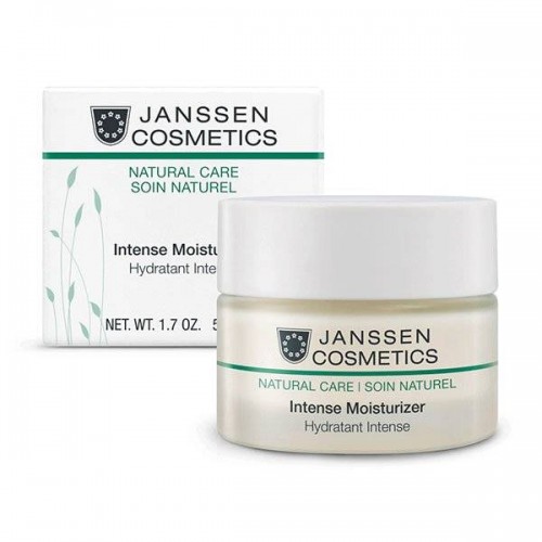 Интенсивно увлажняющий крем Janssen Cosmetics Natural Care Soin Natural (Organics) Intense Moisturizer для упругости и эластичности кожи 50 мл.