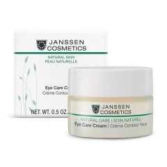 Разглаживающий и укрепляющий крем Janssen Cosmetics Natural Care Soin Natural (Organics) Eye Care Cream для ухода за кожей вокруг глаз 30 мл.
