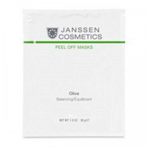  Ультраувлажняющая маска Janssen Cosmetics Peel Off Masks Olive-Hydration альгинатная anti-age с маслом оливы и экстракта оливковых листьев 10 шт. по 30 г