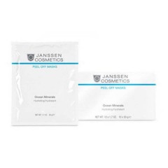 Энергонасыщающая ультраувлажняющая маска Janssen Cosmetics Peel Off Masks Ocean Minerals Firming альгинатная anti-age с морскими минералами 10 шт. по 30 г