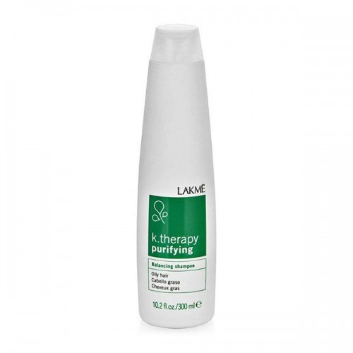 Шампунь восстанавливающий баланс Lakme K.Therapy Purifying Balancing Shampoo Oily Hair  для жирных волос 300 мл.