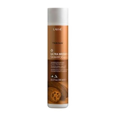 Освежающий шампунь Lakme Teknia Ultra Brown Shampoo Refresh  сохраняющий  цвет коричневых оттенков волос 300 мл.