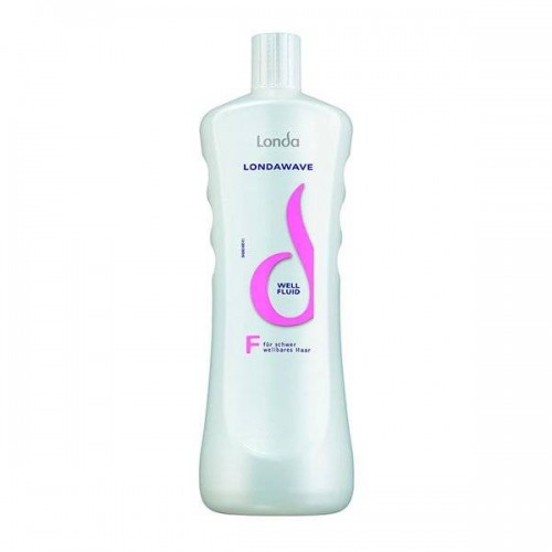 Лосьон Londa Professional Londawave Well Fluid F для жестких волос, трудно поддающихся химической завивке 1000 мл.