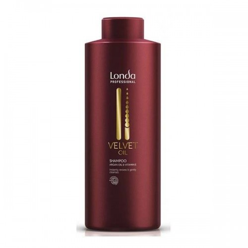 Шампунь Londa Professional Velvet Oil Shampoo для всех типов волос с аргановым маслом 1000 мл.