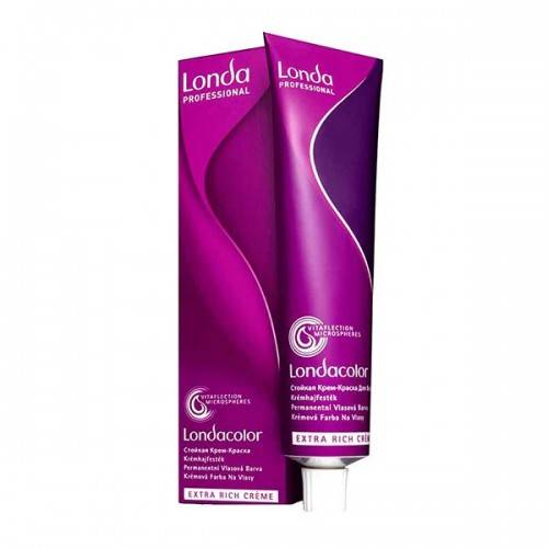 Стойкая крем-краска 7/75 Londa Professional Londacolor Permanent Color Brown для волос 60 мл.
