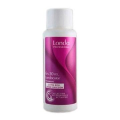 Окислительная эмульсия vol 20 6% Londa Professional Londacolor Extra Rich Creme Emulsion для стойкой крем-краски 60 мл.