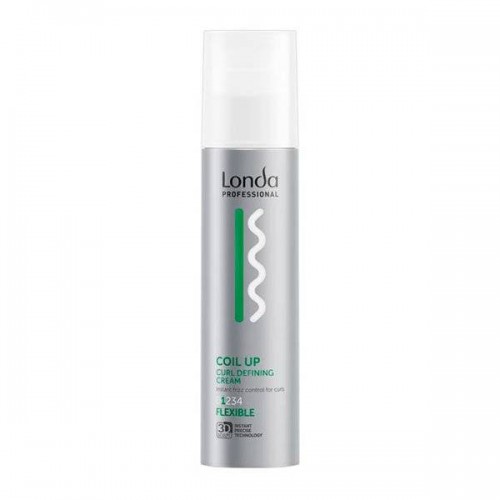 Крем Londa Professional Styling Texture Coil Up Curl Defining Cream для укладки волос нормальной фиксации 200 мл.