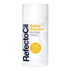 Раствор поваренной соли RefectoCil Saline Solution для очистки ресниц 150 мл.