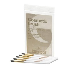 Комплект кисточек (жесткая) RefectoCil Brush and Dishes Hard для окраски ресниц 5 шт. 
