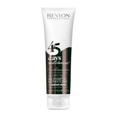 Шампунь-кондиционер Revlon Professional 45 Days Total Color Care Radiant Darks для тёмных оттенков 275 мл.