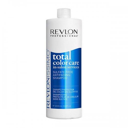 Безсульфатный шампунь Revlon Professional Revlonissimo Total Color Care In Salon Services Sulfate Free Antifading Shampoo для окрашенных волос 1000 мл.